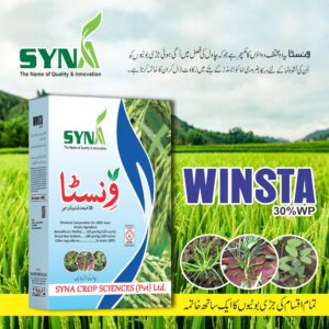 Winsta 30WP 60gm Bispyribac Sodium 180 Gm/kg ( 18W/w ) + Bensulfuron Methyl 120 Gm/kg ( 12 W/w ) Fmc Herbicide / Weedicide